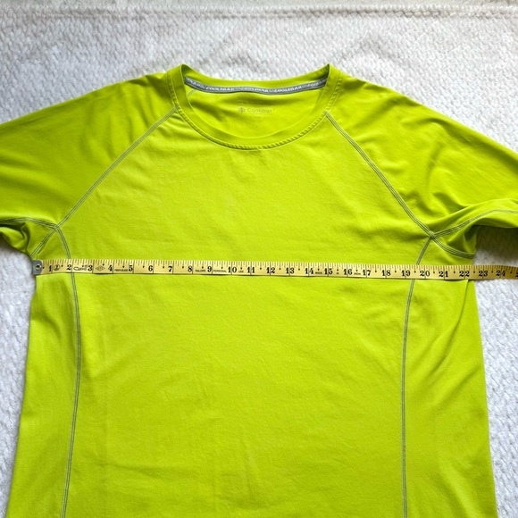 Coolibar Hightide Long Sleeve Swim Shirt Mens L UPF 50+ UV Outdoor Beach Neon - Picture 7 of 11